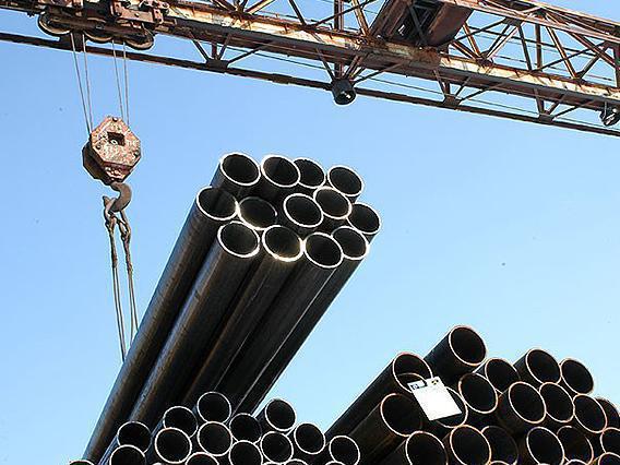 Погрузка труб бесшовных горячедеформированных