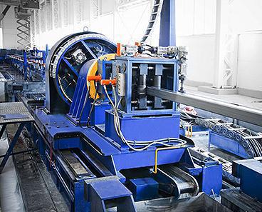 Изготовление трубы профильной квадратной